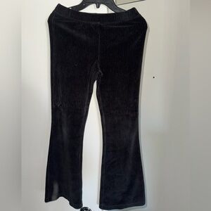 Kids Black Corduroy Pants